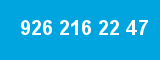 926 216 22 47 926 216 22 47
